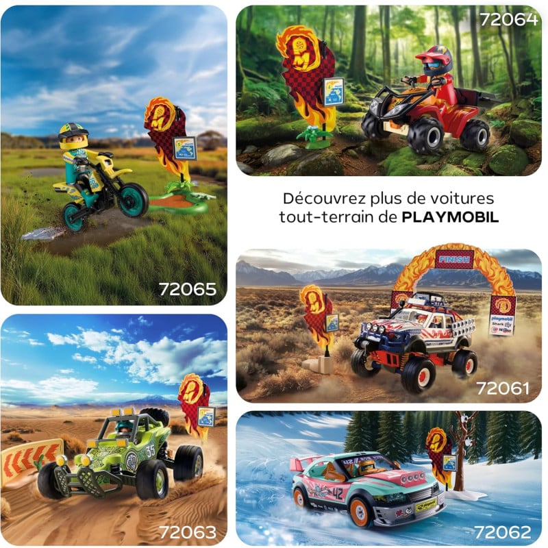 Voiture de rallye - PLAYMOBIL