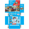 Pompier quad et arbustes - PLAYMOBIL
