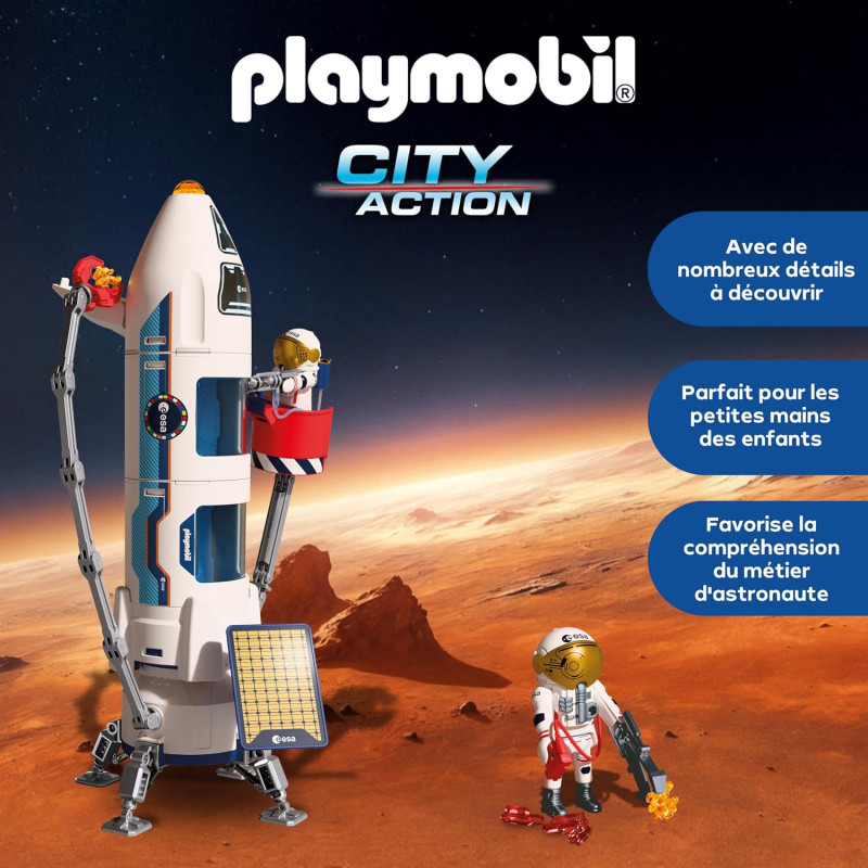 Fusee d'exploration sur Mars - PLAYMOBIL