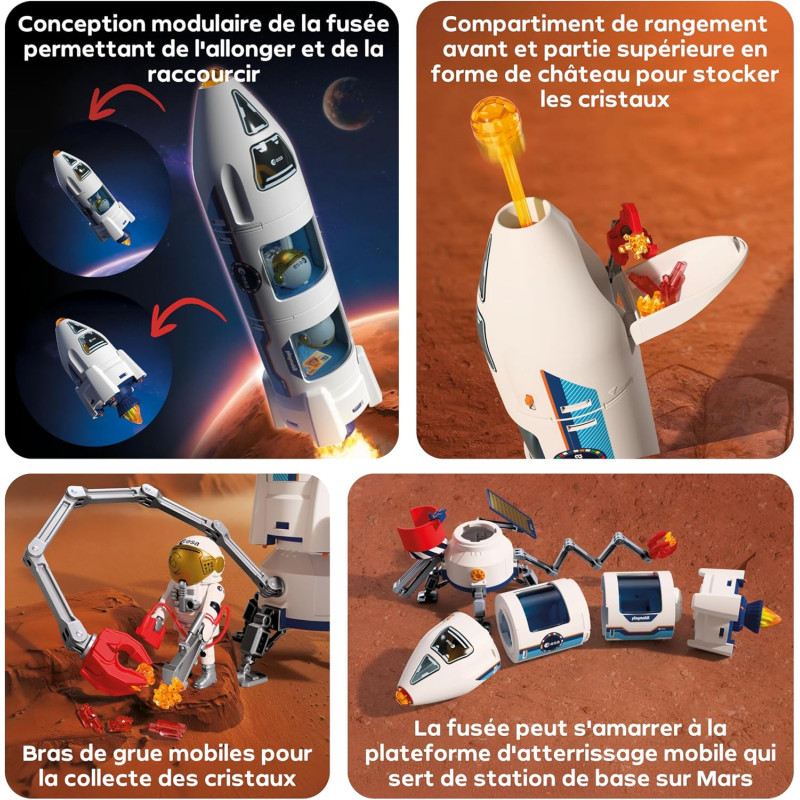 Fusee d'exploration sur Mars - PLAYMOBIL
