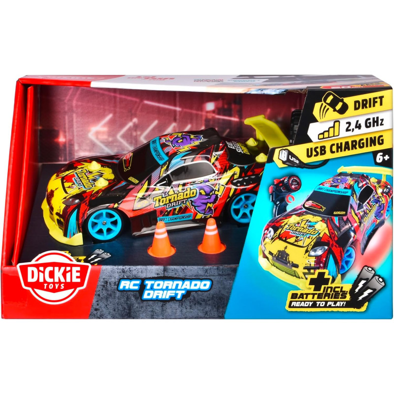 Tornado Drift RC 22cm - DICKIE TOYS