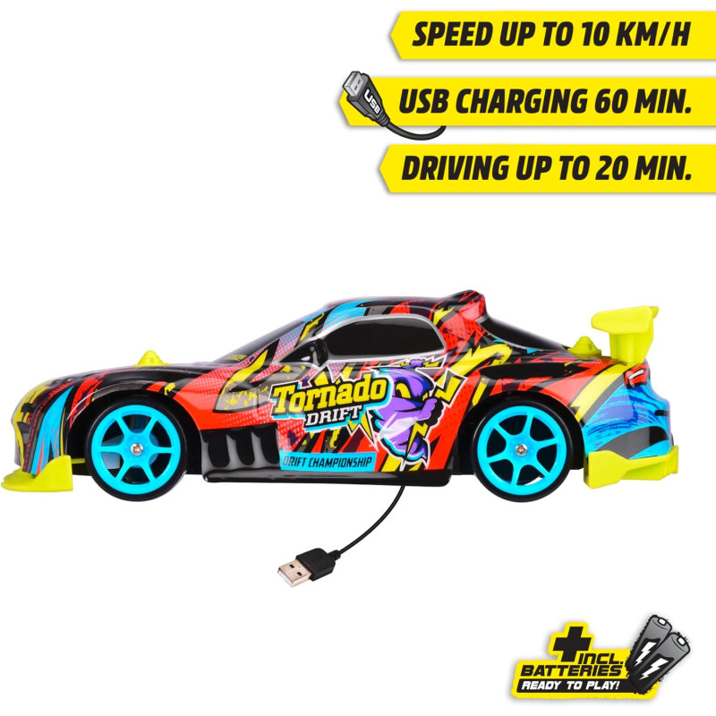 Tornado Drift RC 22cm - DICKIE TOYS
