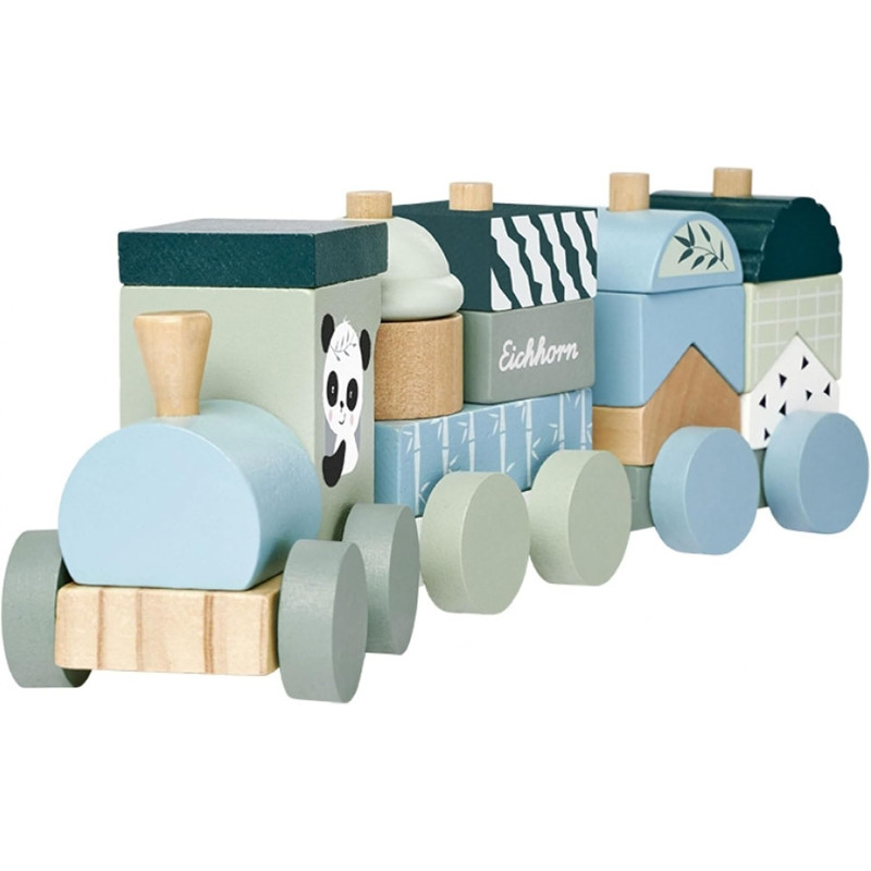 Panda Train en bois - EICHHORN
