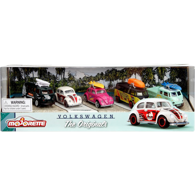 VolksWagen Originals Gift 5 pièces - MAJORETTE