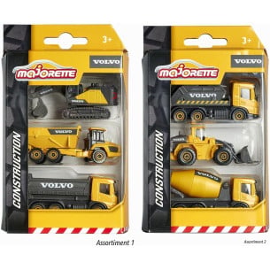 Volvo construction 3 pièces - MAJORETTE
