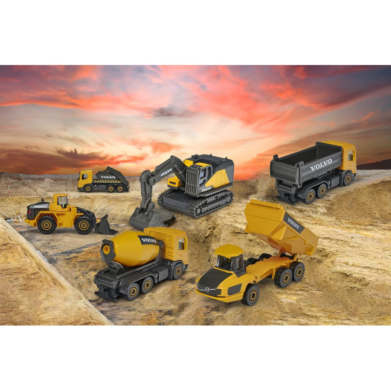 Volvo construction 3 pièces - MAJORETTE