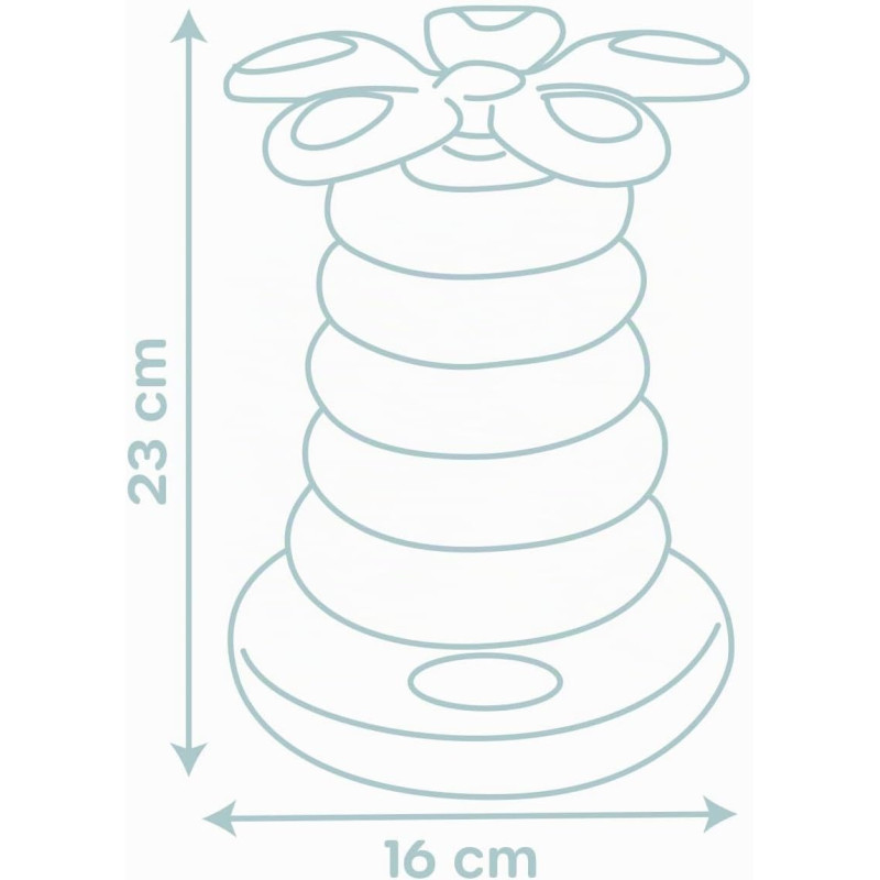 Pyramides Culbuto - SMOBY