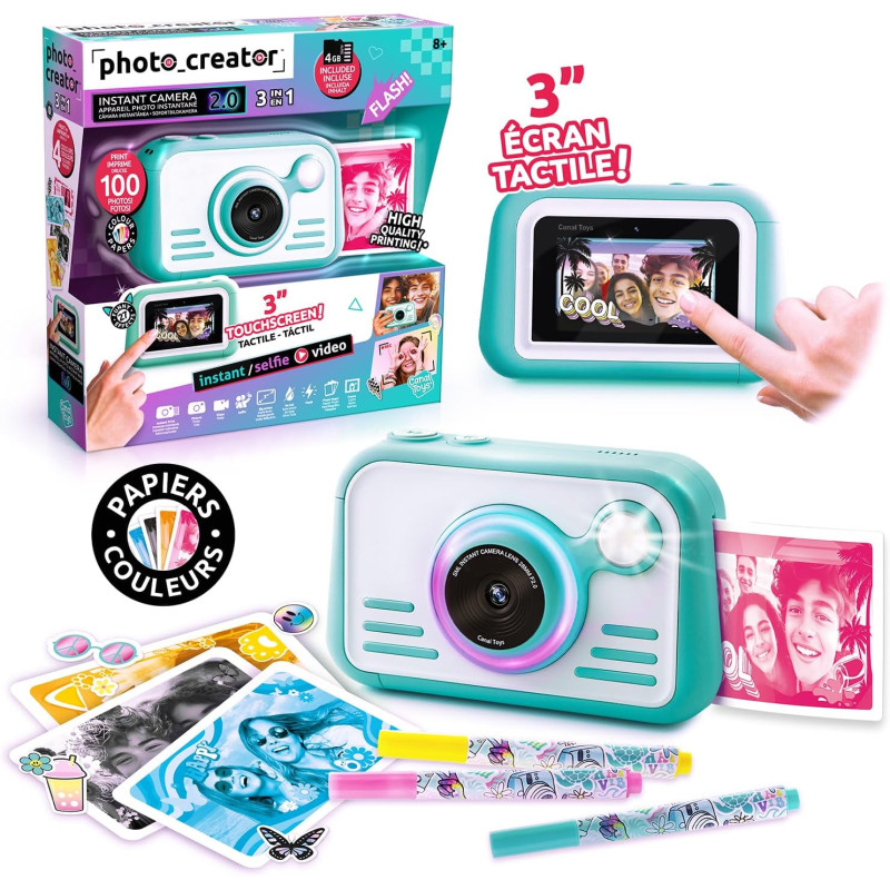 Appareil photo instantané 2.0 - CANAL TOYS