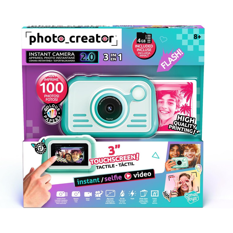 Appareil photo instantané 2.0 - CANAL TOYS