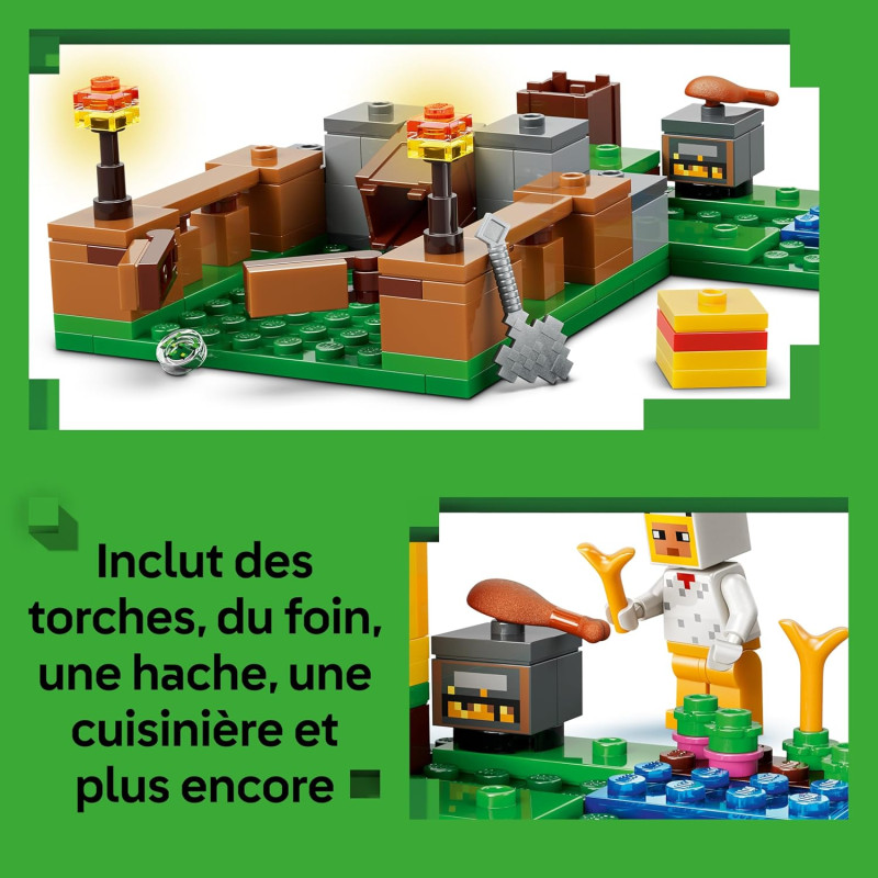 La Ferme à poulet 21585 - LEGO® Minecraft - LEGO®