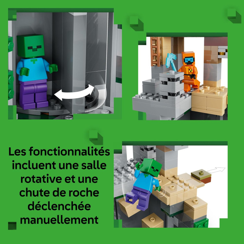 Le Donjon de Zombies 21587 - LEGO® Minecraft - LEGO®