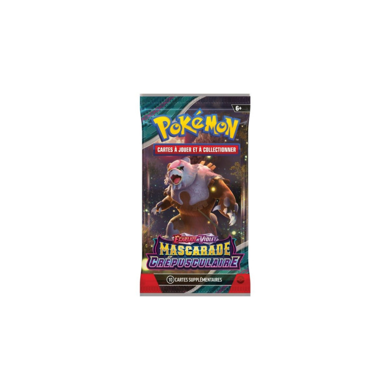 Portfolio + booster écarlate et violet EV06 Mascarade crépusculaire - POKÉMON