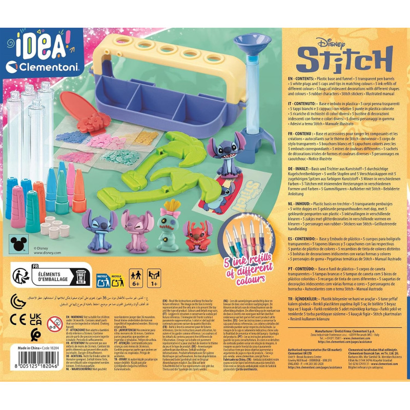 Atelier des stylos Stitch - CLEMENTONI