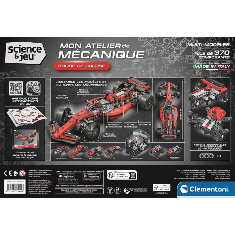 Bolide de Course - CLEMENTONI