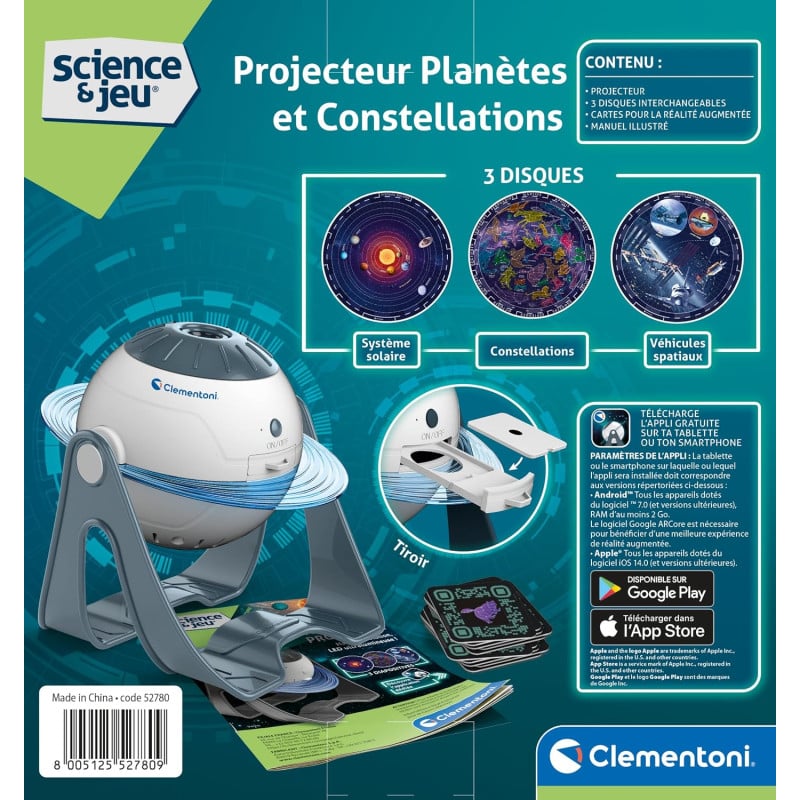Projecteur planètes - CLEMENTONI