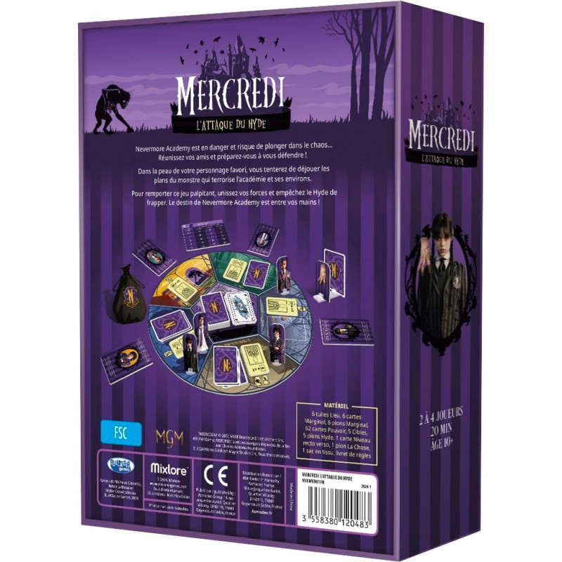 Mercredi L'attaque du Hyde - ASMODEE
