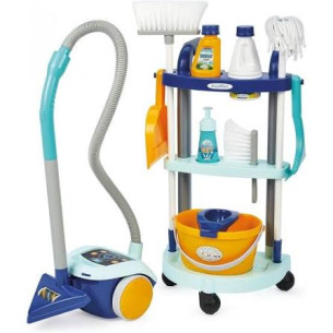 Chariot ménage et aspirateur - ECOIFFIER