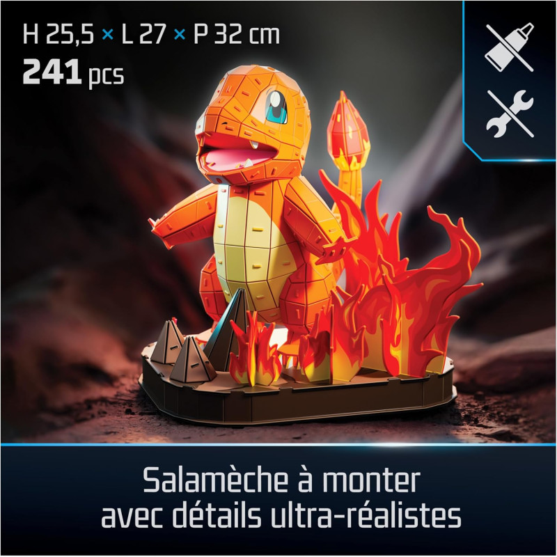 Salamèche 4D build - SPINMASTER