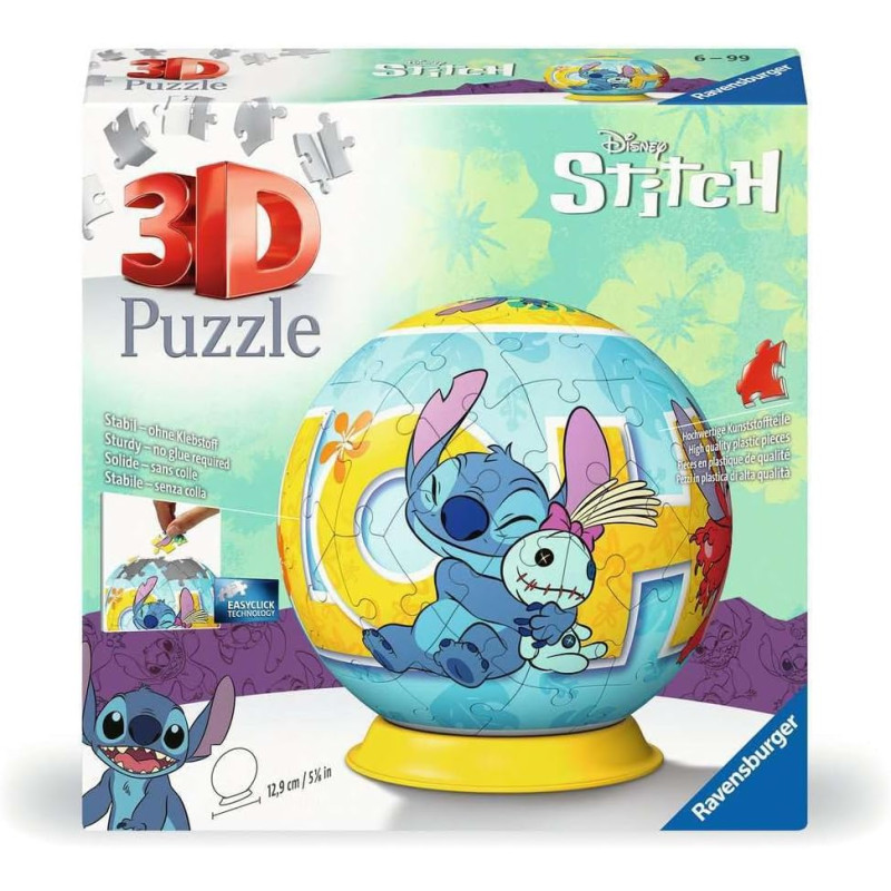 Puzzle 3D Stitch - RAVENSBURGER