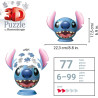 Puzzle 3D 72 pièces Stitch - RAVENSBURGER