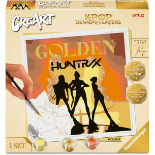 Creart Golden Kpop Demon Hunter - RAVENSBURGER
