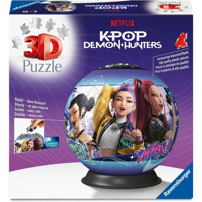 Puzzle 3D 72 pièces Kpop Demon Hunter - RAVENSBURGER