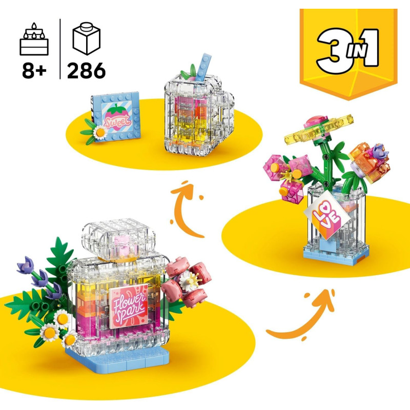Flacon de parfum decor floral 31383 -  LEGO® Creator -  LEGO®