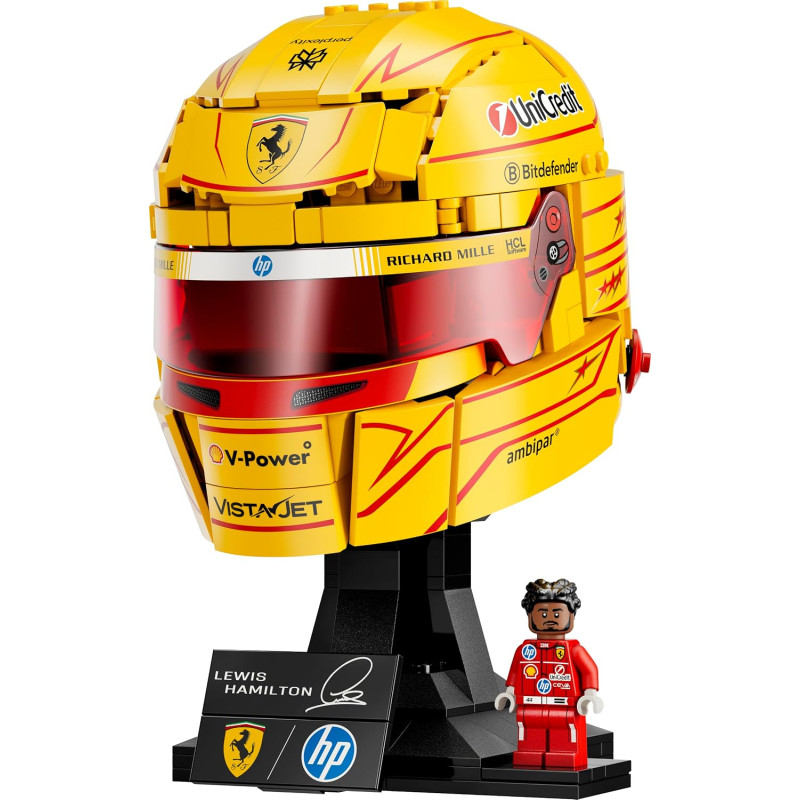 Ferrari casque Lewis Hamilton 43022 -  LEGO® Editions Formula 1 -  LEGO®