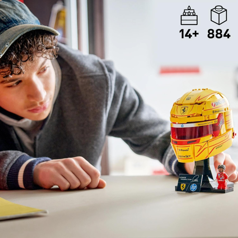 Ferrari casque Lewis Hamilton 43022 -  LEGO® Editions Formula 1 -  LEGO®