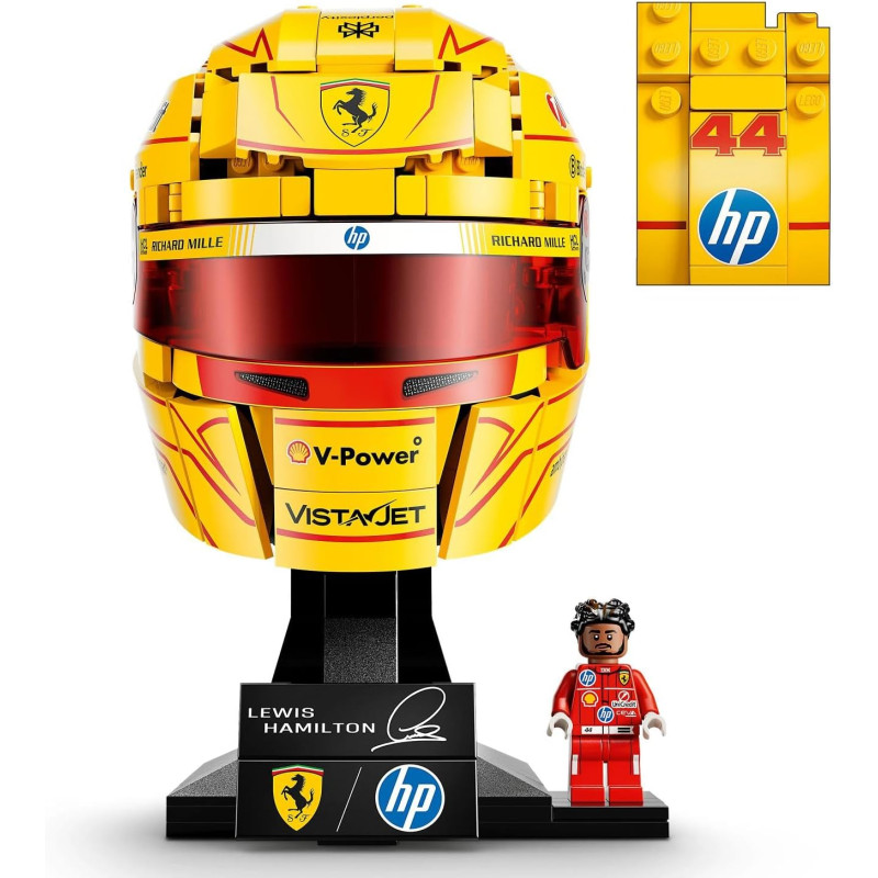 Ferrari casque Lewis Hamilton 43022 -  LEGO® Editions Formula 1 -  LEGO®