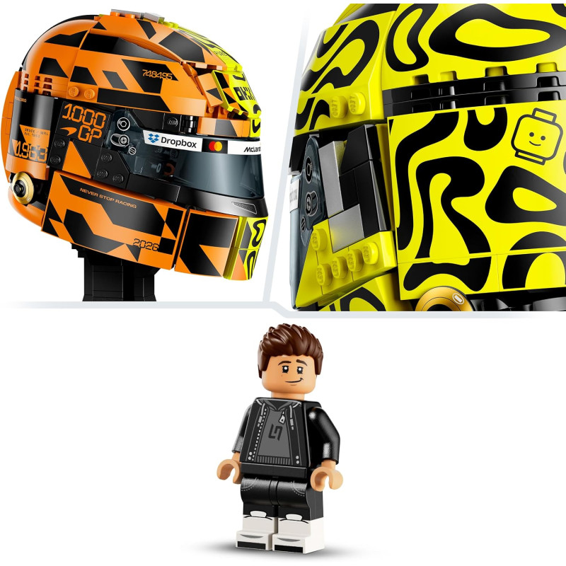Mclaren casque de Lando Norris 43023 - LEGO® Editions vehicles - LEGO®