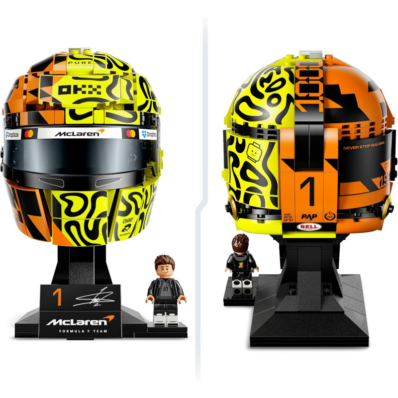 Mclaren casque de Lando Norris 43023 - LEGO® Editions vehicles - LEGO®