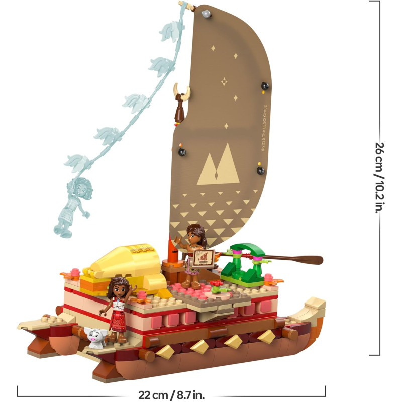 Le bateau d'aventure de Vaiana 43270 - LEGO® Disney - LEGO®