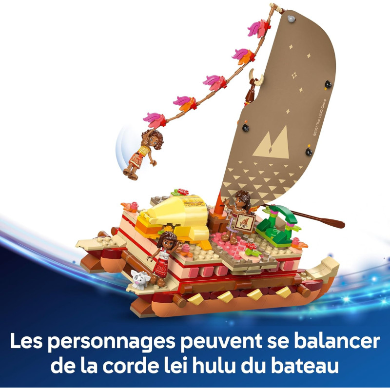 Le bateau d'aventure de Vaiana 43270 - LEGO® Disney - LEGO®