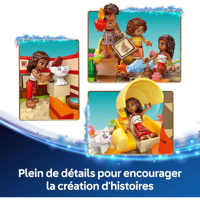 Le bateau d'aventure de Vaiana 43270 - LEGO® Disney - LEGO®