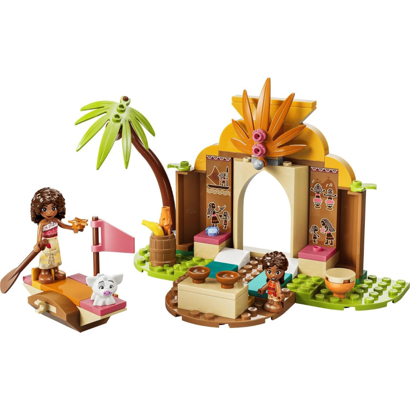 Maison villa + pirogue Vaiana 43282 - LEGO® Disney - LEGO®