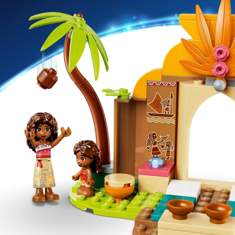 Maison villa + pirogue Vaiana 43282 - LEGO® Disney - LEGO®
