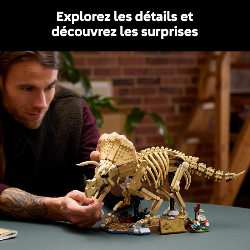 Fossiles de dinosaure Triceratops 77985 - LEGO® Jurassic World - LEGO®