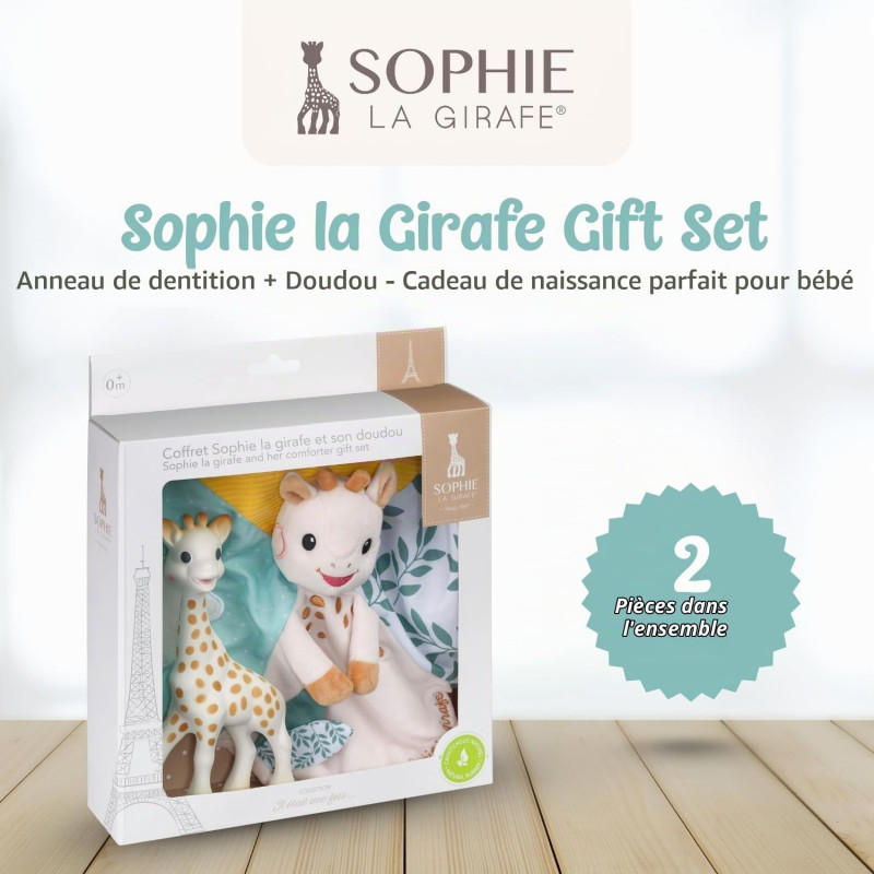 Coffret Sophie La Girafe et son Doudou - VULLI