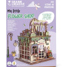 Maquette en bois Flower shop - GRAINE CREATIVE