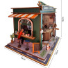 Maquette en bois Vitrine coffee shop - GRAINE CREATIVE