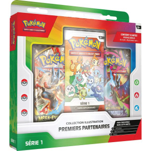 Coffret collection illustration Premier Partenaires Série 1 - POKEMON