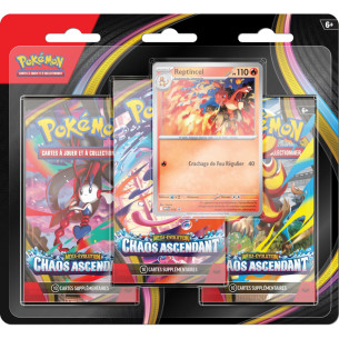 Tripack ME04 Chaos Ascendant - POKEMON