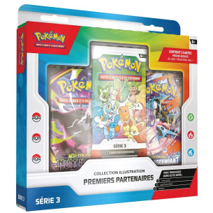 Coffret collection illustration Premier Partenaires Série 3 - POKEMON