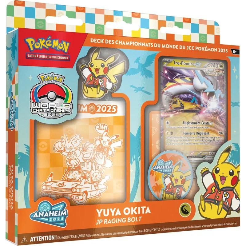 Deck aléatoire championnats du monde 2025 - POKEMON