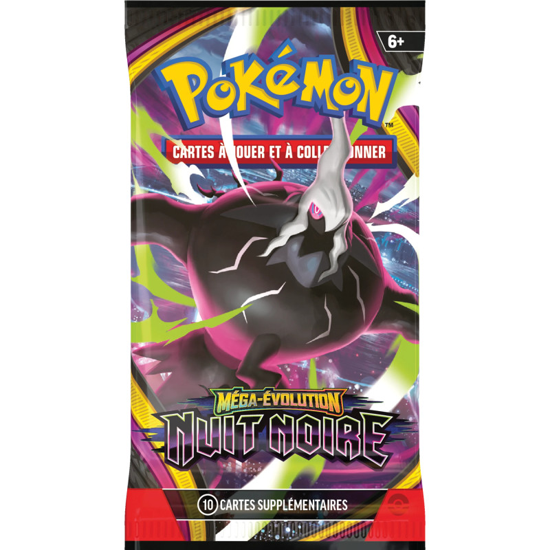 Booster aléatoire Méga Evolution : Nuit Noire ME02 - POKEMON