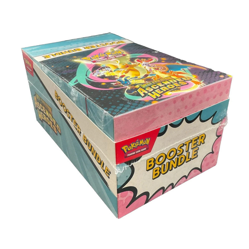 Display scellé 10 bundles de 6 boosters Mega Evolution Héros transcendants - POKEMON
