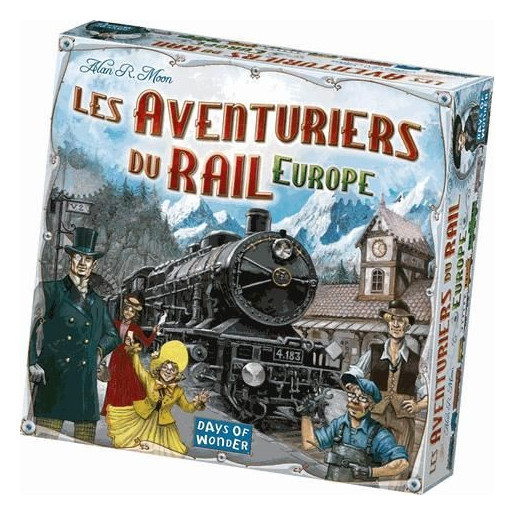 LES AVENTURIERS DU RAIL Europe - Jeu de société