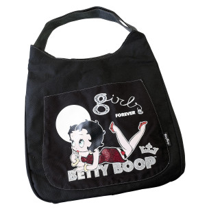 Sac Besace Betty Boop En Toile